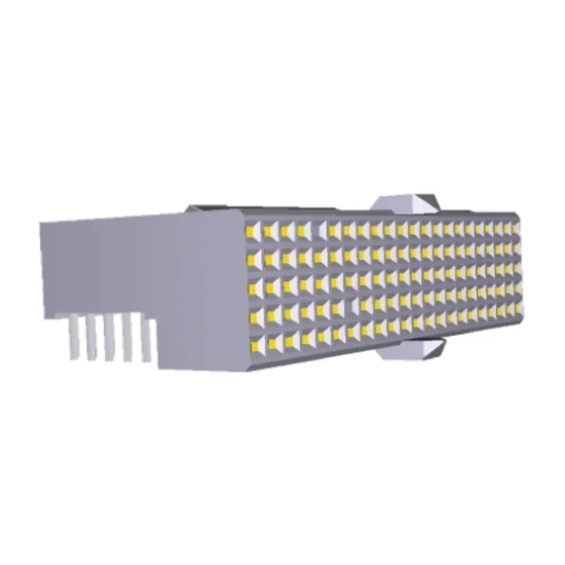 TE Connectivity Z-PACK HM 2 mm Pitch Hard Metric Type B Backplane Connector Right Angle Female 95 Contacts 352171-1