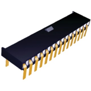 TE Connectivity AMPMODU MOD II Series Right Angle Through Hole PCB Socket 32-Contact 2 Row 2.54 mm Pitch 12A 2-5535512-3