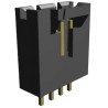 TE Connectivity AMPMODU MTE Series Straight Through Hole PCB Header, 5 Contacts, 2.54 mm Pitch, 1 Row, Shrouded 5-104362-4