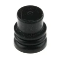TE Connectivity MCP Male Cavity Plug Plug-In Automotive Connector Seal, Silicone Housing, 8.1mm Depth, Black 100132-1