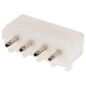 TE Connectivity Commercial MATE-N-LOK Series Straight Through Hole PCB Header 4 Contact 5.08 mm Pitch 1 Row 350424-1