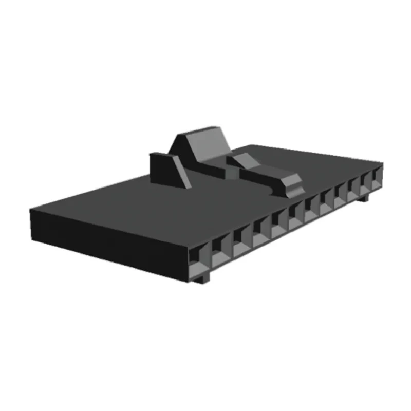 TE Connectivity AMPMODU MTE Female Connector Housing 12 Way, 1 Row, 2.54 mm Pitch, Straight 1-104257-1