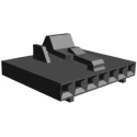 TE Connectivity AMPMODU MTE Female Connector Housing 2.54 mm Pitch 7 Way 1 Row Straight 104257-6