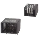 TE Connectivity Dynamic 3000 Series Straight Through Hole PCB Header, 4 Contacts, 3.81 mm Pitch, 1 Row, Shrouded 1-178314-5