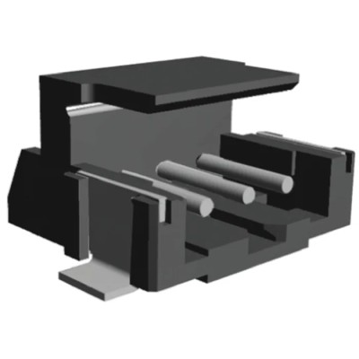 TE Connectivity AMP CT Series Right Angle Surface PCB Header, 3 Contacts, 2 mm Pitch, 1 Row, Shrouded 292173-3