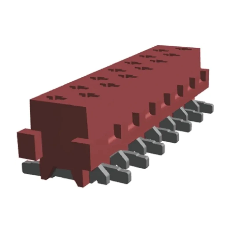TE Connectivity Micro-MaTch Industrial Series Straight Surface PCB Socket, 14-Contact, 2 Row, 1.27 mm Pitch Solder 1-188275-4