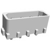 TE Connectivity Commercial MATE-N-LOK Series Straight Through Hole PCB Header, 4 Contacts, 5.08 mm Pitch, 1 Row 794236-1