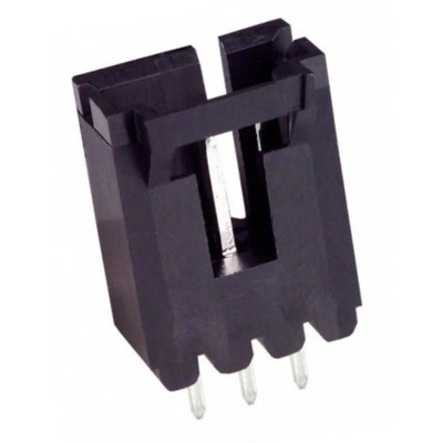 TE Connectivity AMPMODU MTE Series Straight Through Hole PCB Header 3 Contact 2.54 mm Pitch 1 Row Shrouded 5-103639-2
