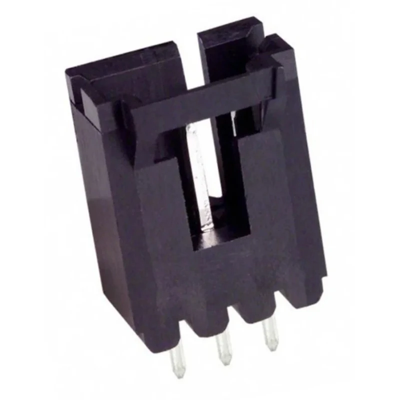 TE Connectivity AMPMODU MTE Series Straight Through Hole PCB Header 3 Contact 2.54 mm Pitch 1 Row Shrouded 5-103639-2