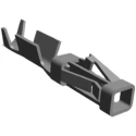 TE Connectivity AMPMODU Short Point Series Female Crimp Terminal 3A Current 26-22 AWG Tin Plating 11.94mm Length 1-104480-4