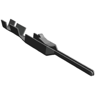 TE Connectivity AMPMODU MTE Series Male Crimp Terminal 3A Current, 26 AWG Min, 22 AWG Max, Tin Plated 5-104505-2