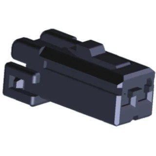 TE Connectivity MULTILOCK 070 Male Connector Housing 3.5 mm Pitch 2 Way 1 Row Straight 174463-2