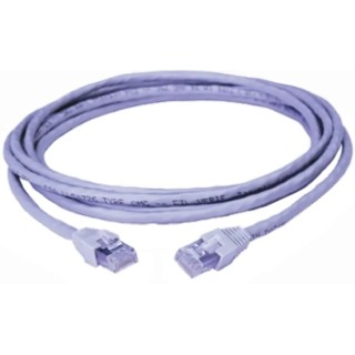 HellermannTyton Connectivity Cat6 Shielded Ethernet Cable RJ45 Male to RJ45 Male 1 m Grey Low Smoke Zero Halogen Cat6