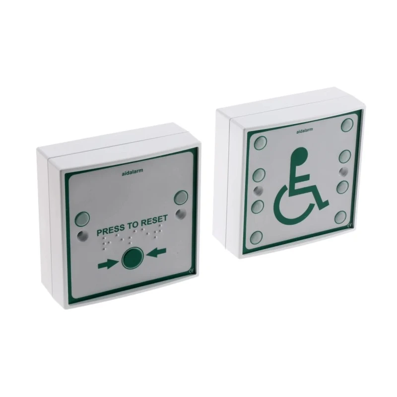 Hoyles Pull Cord Disabled Person Alarm Kit, Mains Powered, 240V, Audible and Visual Alarm A600LKITM