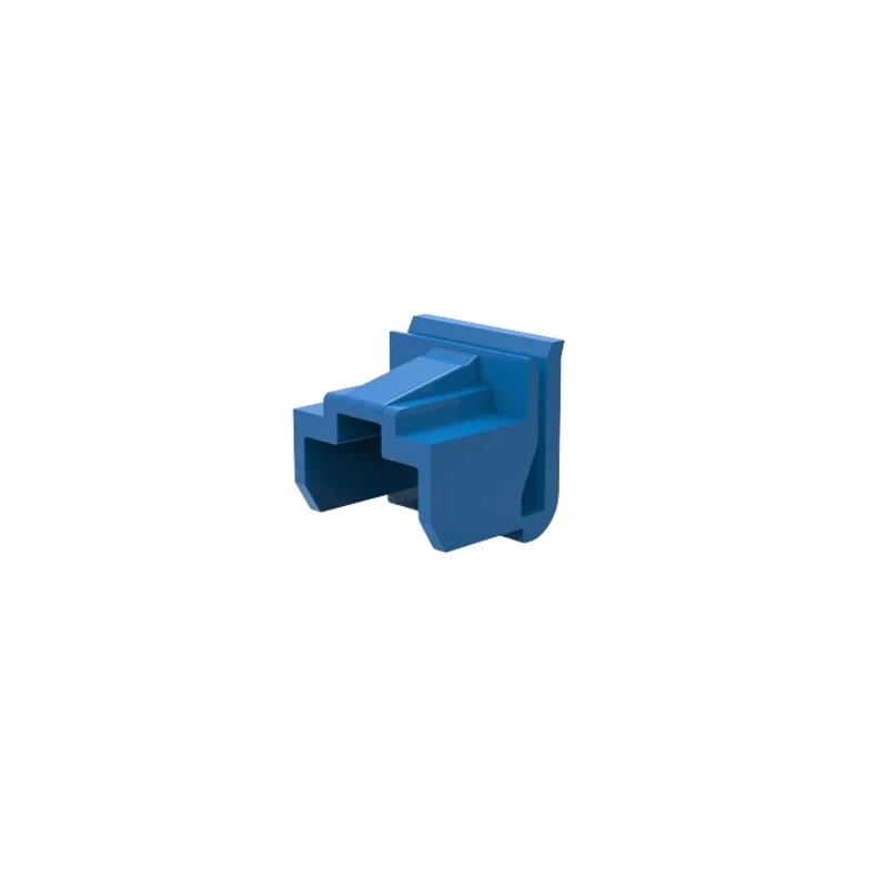 HellermannTyton Connectivity Dust Cap for RJ45 Connectors, Rubber Port Dust Cover, Black DCMJST