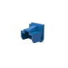 HellermannTyton Connectivity Dust Cap for RJ45 Connectors, Rubber Port Dust Cover, Black DCMJST