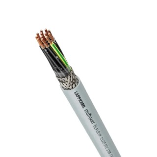 Lapp Control Cable ÖLFLEX CLASSIC 135 CH 5 Cores 14 AWG Screened Stranded Silver Grey Low Smoke Non-Halogen 50 m 1123344