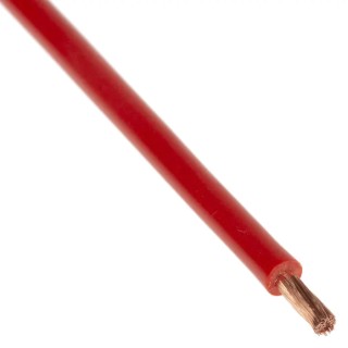 Lapp LIFY Series Red 1 mm² Hook Up Wire 100 m 4560026S Polyvinyl Chloride