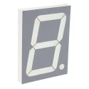 Kingbright 1 7 Segment LED Display Anode Red 250mcd Right Side 101 mm SA40-19SURKWA