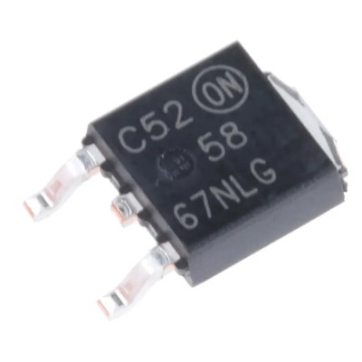 onsemi N-Channel Power MOSFET, 20 A Continuous Drain Current, 60 V Drain-Source Voltage, Enhancement Mode NTD5867NLT4G