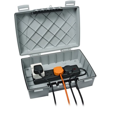 Timeguard 13A 230V 4 Gang Outdoor Power Enclosure Type G TPS401