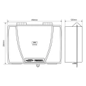 Timeguard 13A 230V 4 Gang Outdoor Power Enclosure Type G TPS401