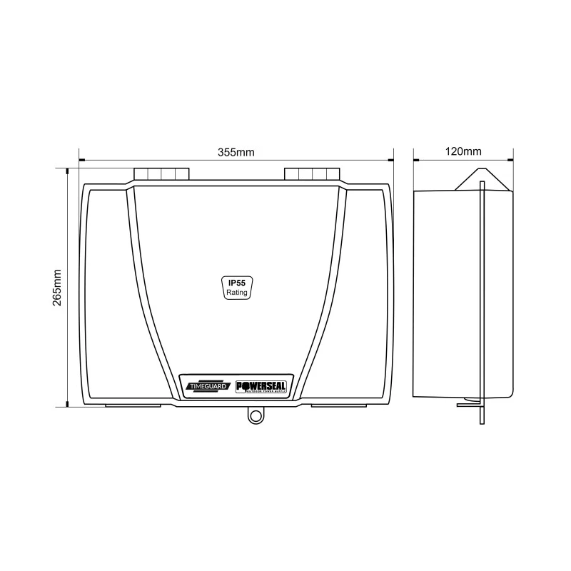Timeguard 13A 230V 4 Gang Outdoor Power Enclosure Type G TPS401