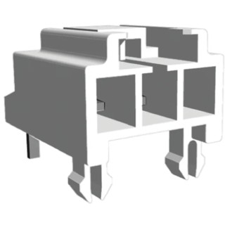 TE Connectivity AMP Universal Power Series Right Angle Through Hole PCB Header, 2 Contacts, 3.96 mm Pitch, 1 Row 178495-1