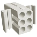 TE Connectivity .093 Commercial Female Connector Housing 5.03 mm Pitch 6 Way 2 Row Straight 770087-1