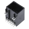 TE Connectivity Dynamic 2000 Series Right Angle Through Hole PCB Header, 12 Contacts, 2.5 mm Pitch, 2 Row, Shrouded 1376020-1