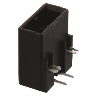 TE Connectivity Dynamic 3000 Series Right Angle Through Hole PCB Header 2 Contacts 5.08 mm Pitch 1 Row Shrouded 2-179276-2