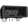 TE Connectivity Dynamic 3000 Series Right Angle Through Hole PCB Header, 3 Contacts, 3.81 mm Pitch, 1 Row 1-178293-5