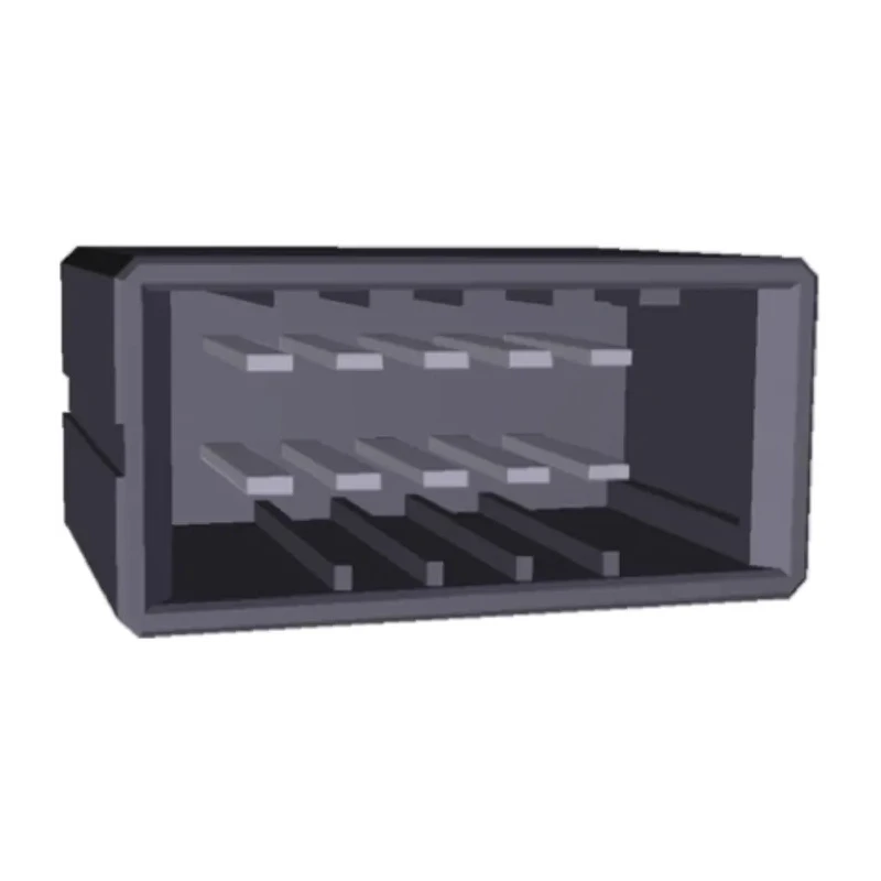 TE Connectivity Dynamic 3000 Series Straight Through Hole PCB Header, 10 Contact, 5.08 mm Pitch, 2 Row, Shrouded 1-917657-5