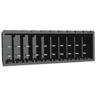 TE Connectivity Dynamic 3000 Series Straight Through Hole PCB Header, 20 Contact(s), 5.08 mm Pitch, 2 Row, Shrouded 316517-5
