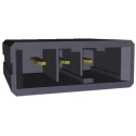 TE Connectivity Dynamic 3000 Series Straight Through Hole PCB Header, 3 Contacts, 3.81 mm Pitch, 1 Row, Shrouded 2-178313-5
