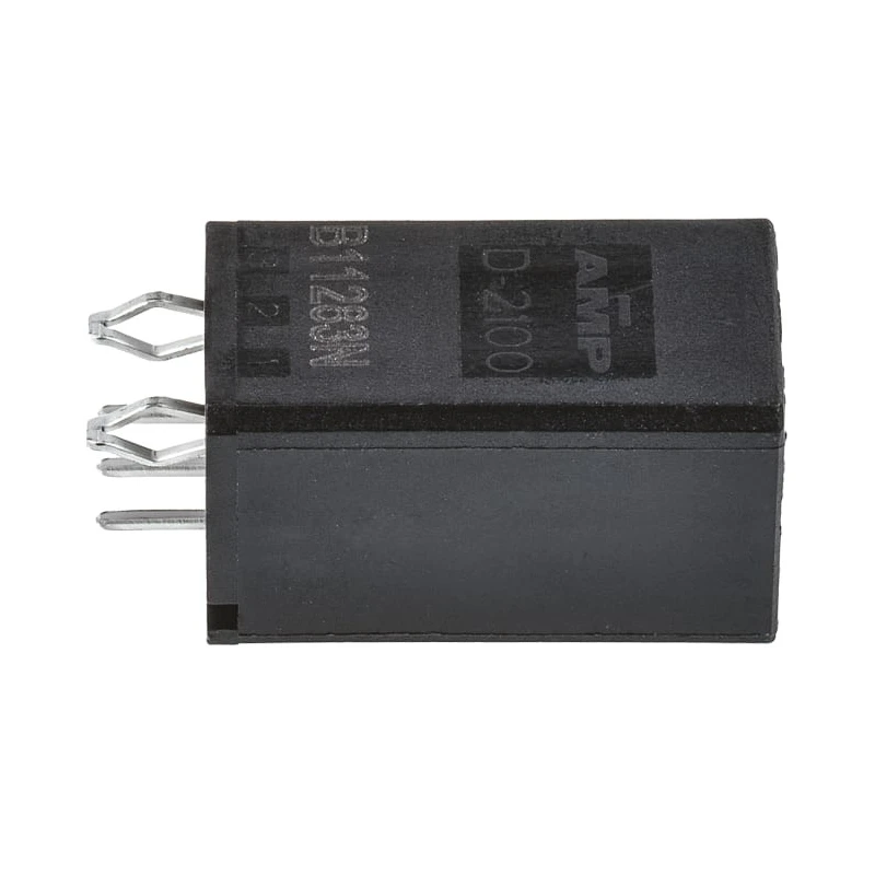 TE Connectivity Dynamic 2000 Series Straight Through Hole PCB Header, 3 Contact 2.5 mm Pitch, 1 Row, Shrouded 1318123-2