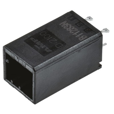TE Connectivity Dynamic 2000 Series Straight Through Hole PCB Header, 3 Contact(s), 2.5 mm Pitch, 1 Row, Shrouded 1318123-2
