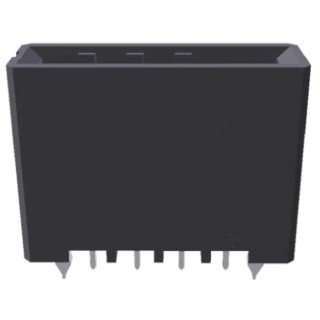 TE Connectivity Dynamic 3000 Series Straight Through Hole PCB Header, 4 Contacts, 5.08 mm Pitch, 1 Row, Shrouded 1-917338-5