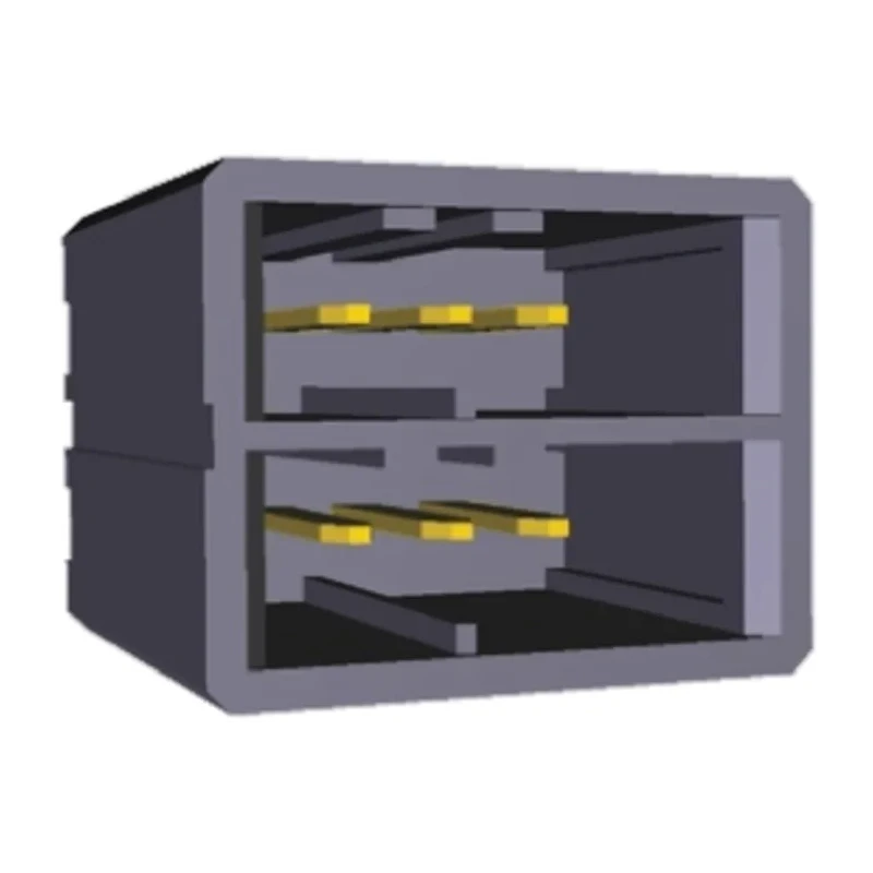 TE Connectivity Dynamic 3000 Series Straight Through Hole PCB Header, 6 Contacts, 3.81 mm Pitch, 2 Row, Shrouded 1-178141-3