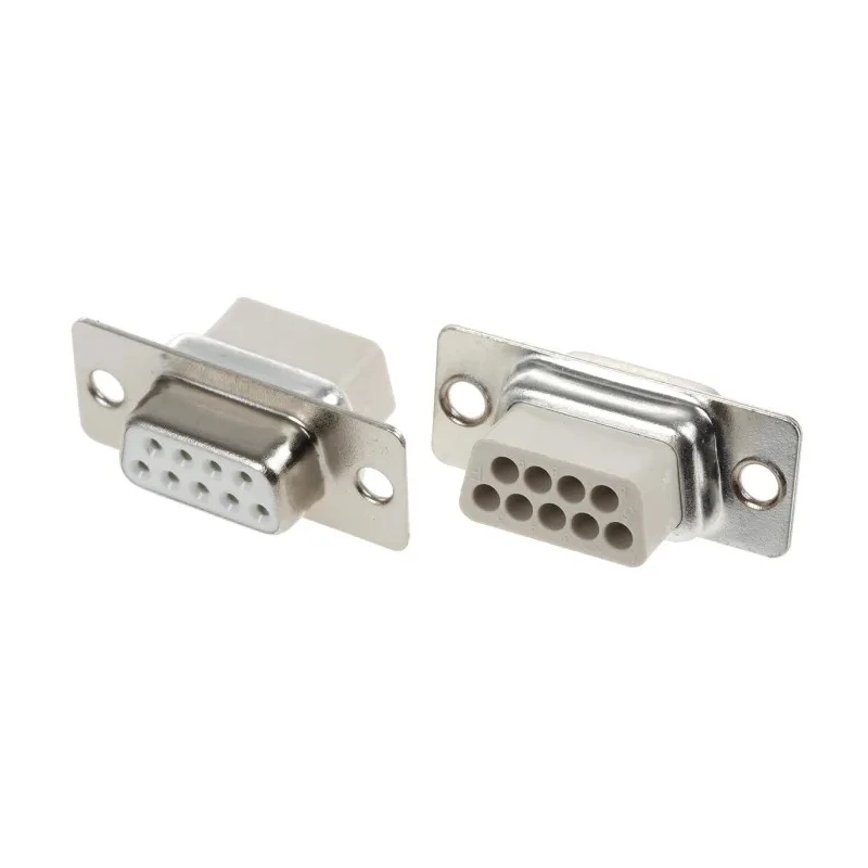 MH Connectors MHD 9 Way Straight 2.77 mm Pitch Cable D-Sub Connector DBC09SS-NW