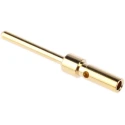 MH Connectors DM Series Male Crimp D-Sub Connector Contact Brass Gold Socket 22 AWG DM-CTM
