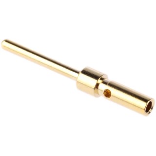 MH Connectors DM Series Male Crimp D-Sub Connector Contact Brass Gold Socket 22 AWG DM-CTM