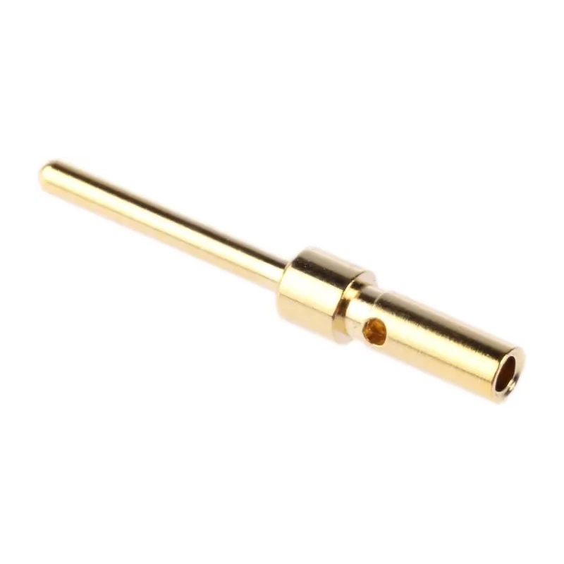 MH Connectors DM Series Male Crimp D-Sub Connector Contact Brass Gold Socket 22 AWG DM-CTM