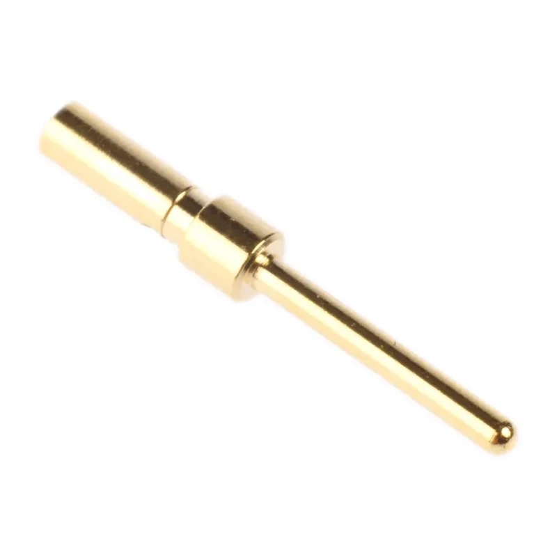 MH Connectors DM Series Male Crimp D-Sub Connector Contact Brass Gold Socket 22 AWG DM-CTM
