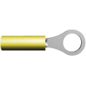 TE Connectivity PIDG Insulated Ring Terminal M3.5 Stud Size, 26 AWG - 22 AWG Wire Size, Yellow 321019