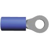 TE Connectivity PIDG Insulated Ring Terminal M4 Stud Size 16 AWG 14 AWG Wire Size Blue 53941-1
