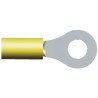 TE Connectivity PIDG Insulated Ring Terminal M6 Stud Size 12 AWG 10 AWG Wire Size Yellow 2-35110-1