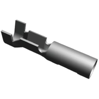 TE Connectivity PCB Socket Female, 20A Current, 18-22 AWG Wire Size, Straight Orientation, Phosphor Bronze Contact 61291-1