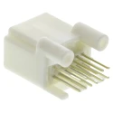 TE Connectivity MULTILOCK 025 Series Straight Through Hole PCB Socket, 12-Contact, 2 Row, 2.2 mm Pitch, 12V 1473898-1
