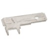 TE Connectivity FASTON 250 Silver Uninsulated Male Spade Connector Solder Termination 6.35 x 0.83 mm Tab 1217754-1